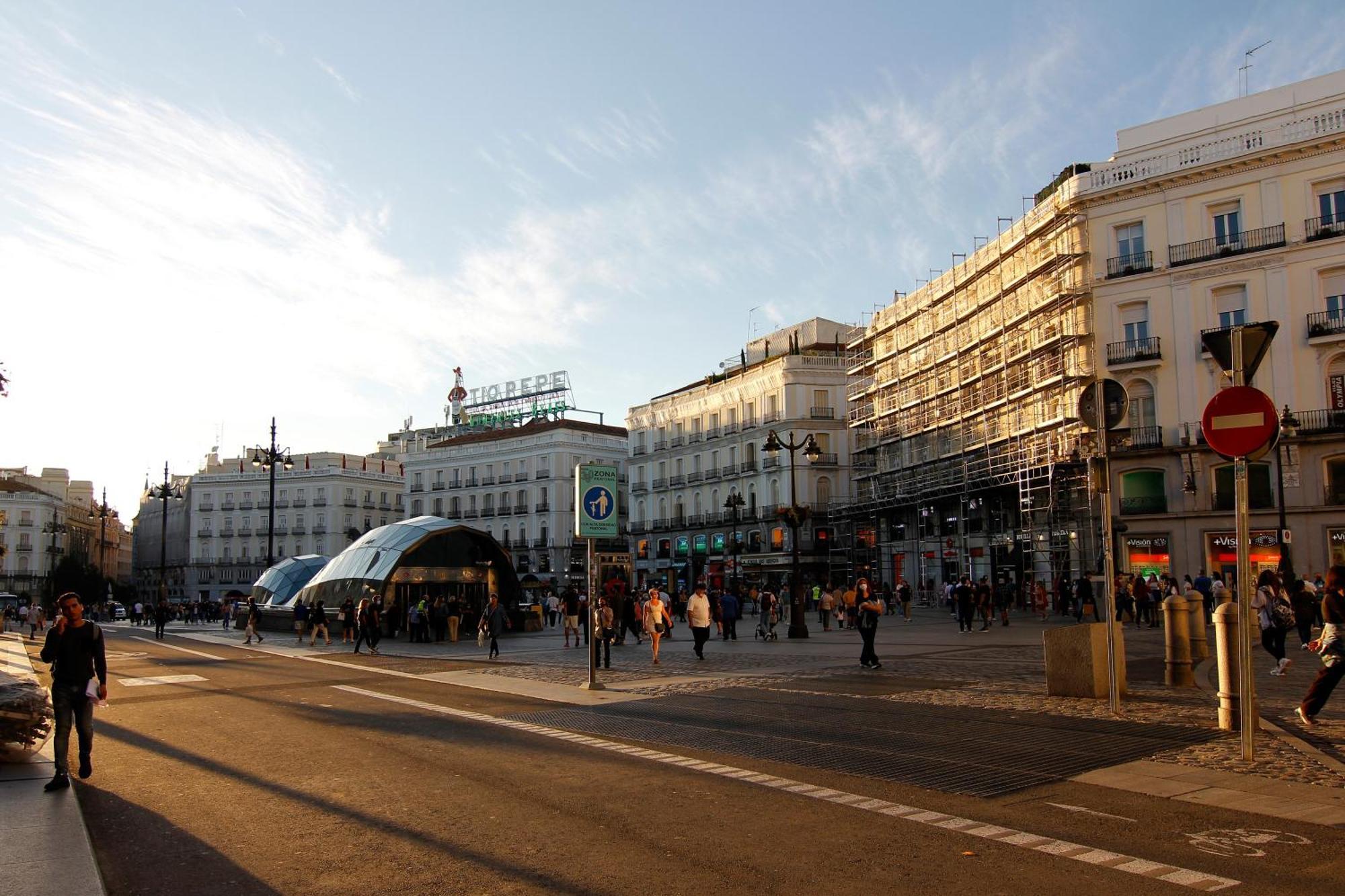 Estudio Centro Madrid Santa Ana Puerta Del Sol Exterior foto